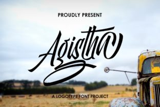 Agistha: A Bold New Font with a Smooth Edge