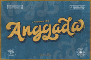 Anggada: A Handwritten Font with a Cool Vibe