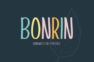 Bonrin: A Handwritten Font with Organic Charm