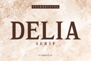 Delia: A Serif Font with Soul