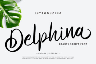 Delphina: A Handwritten Font with a Cool Vibe