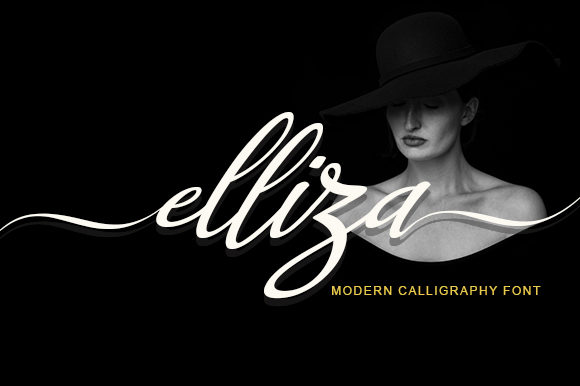 Elliza Script: A Handwritten Font with a Cool Twist
