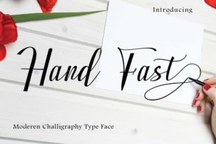 Hand Fast: A Handwritten Font with a Unique Vibe