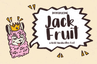 Jack Fruit: A Handwritten Font That Adds Joy to Design Projects