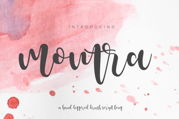 Montra: A Versatile Script Font for Design Projects