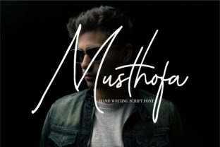 Musthofa: A Bold and Cool Handwritten Font with a Unique Feel