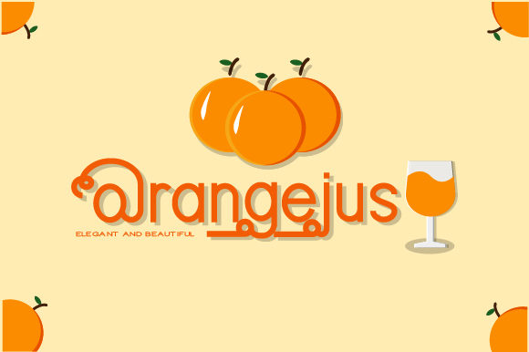 Orangejus: A Playful Sans Serif Font for Modern Design