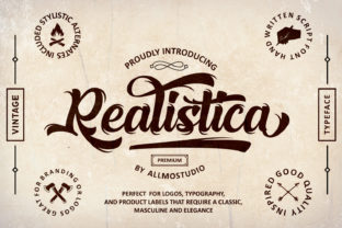 Realistica: A Vintage Font with a Contemporary Edge