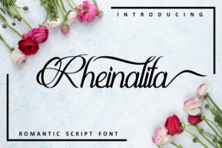 Rheinalita: A Handwritten Font with a Sweet Twist