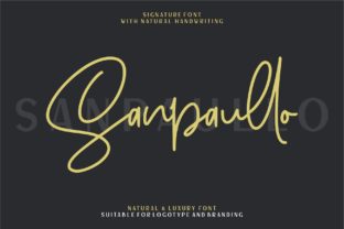 Sanpaullo: A Handwritten Font with a Unique Feel