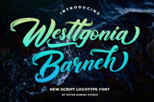 Westtgonia Barneh: A Handwritten Font with a Powerful Vibe